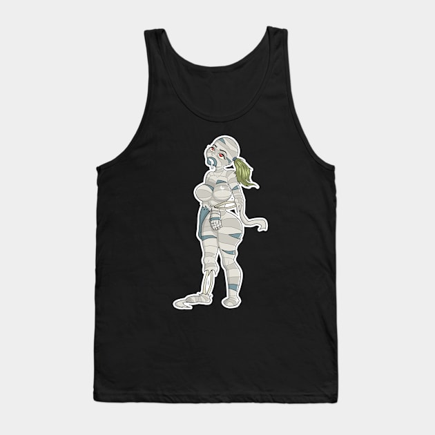 The Mummy Tank Top by The darkcartoon